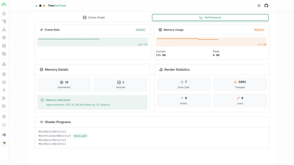 TresJS Nuxt Devtools